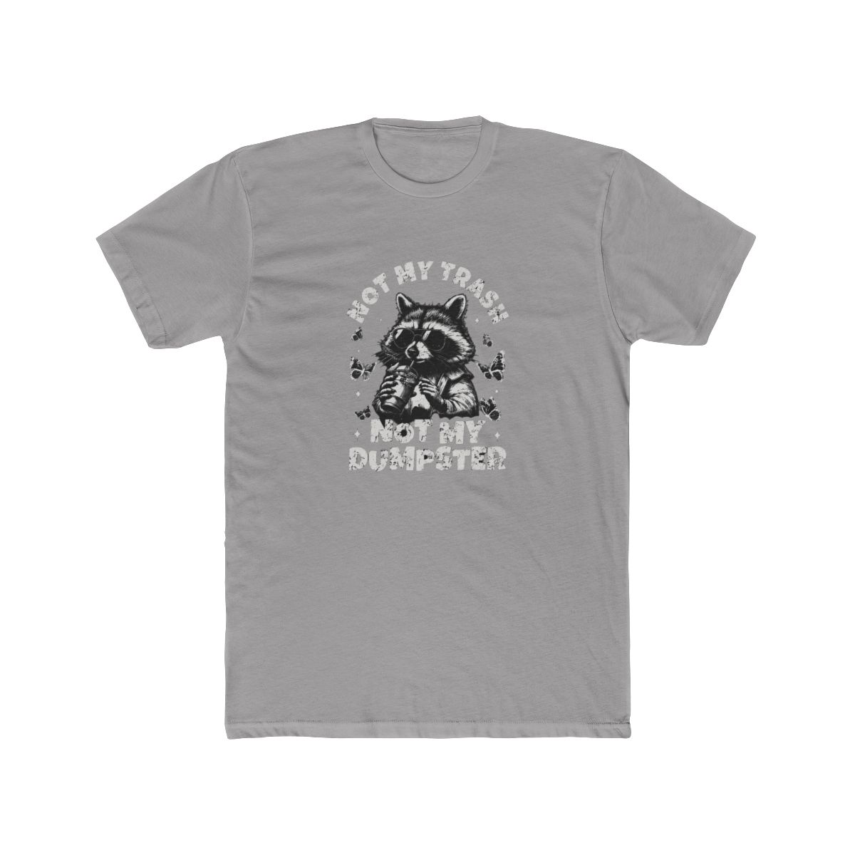Retro Funny Raccoon 90s Graphic Shirt, Vintage Funny Raccoon Not My Trash Not My Dumpster T Shirt, Vintage Washed Shirt, Funny Teenage Gift