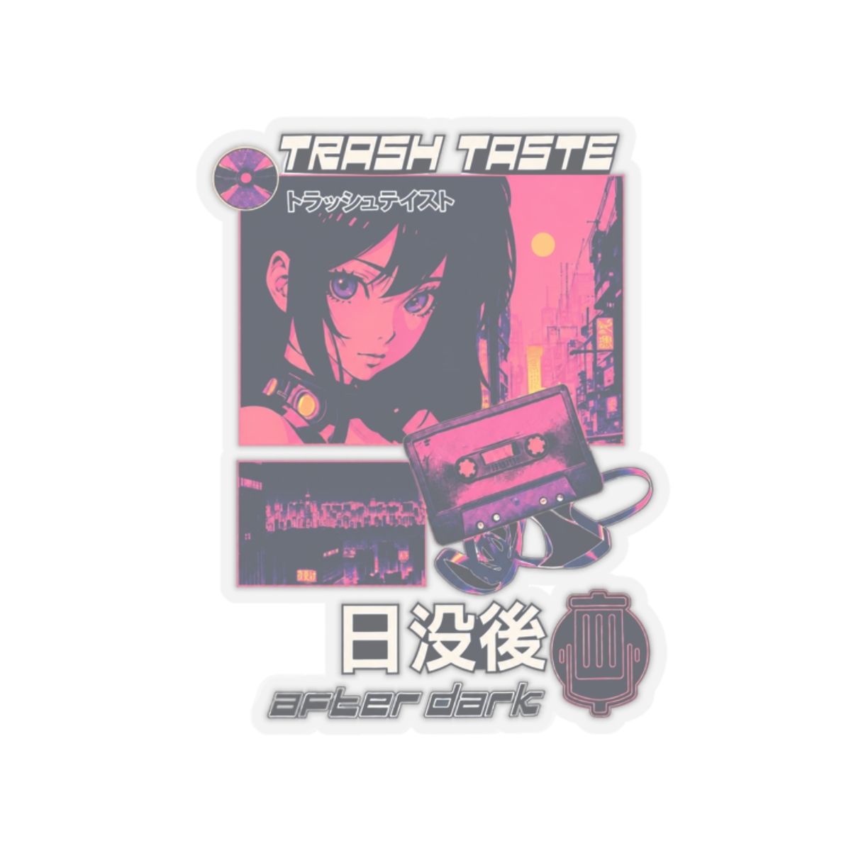 Limited Edition Tour Sticker Trash Taste